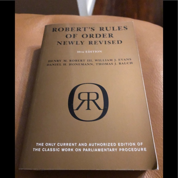 📚 Robert’s Rules of Order Newly Revised - Picture 1 of 14
